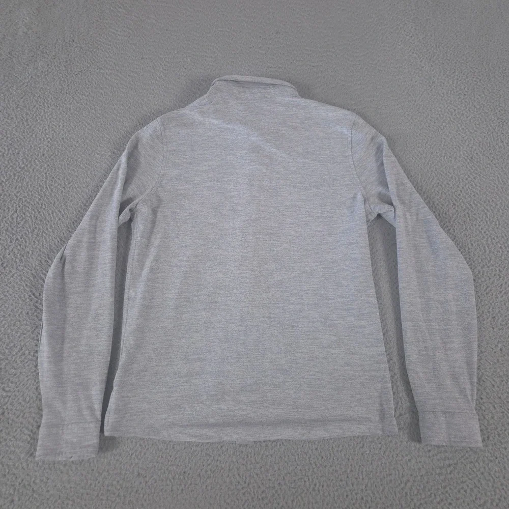 Vuori Shirt Mens Medium Ace Recycled Performance Stretch Knit Pocket Long Sleeve - Picture 7 of 10